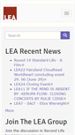 Mobile Screenshot of lea-sl.org